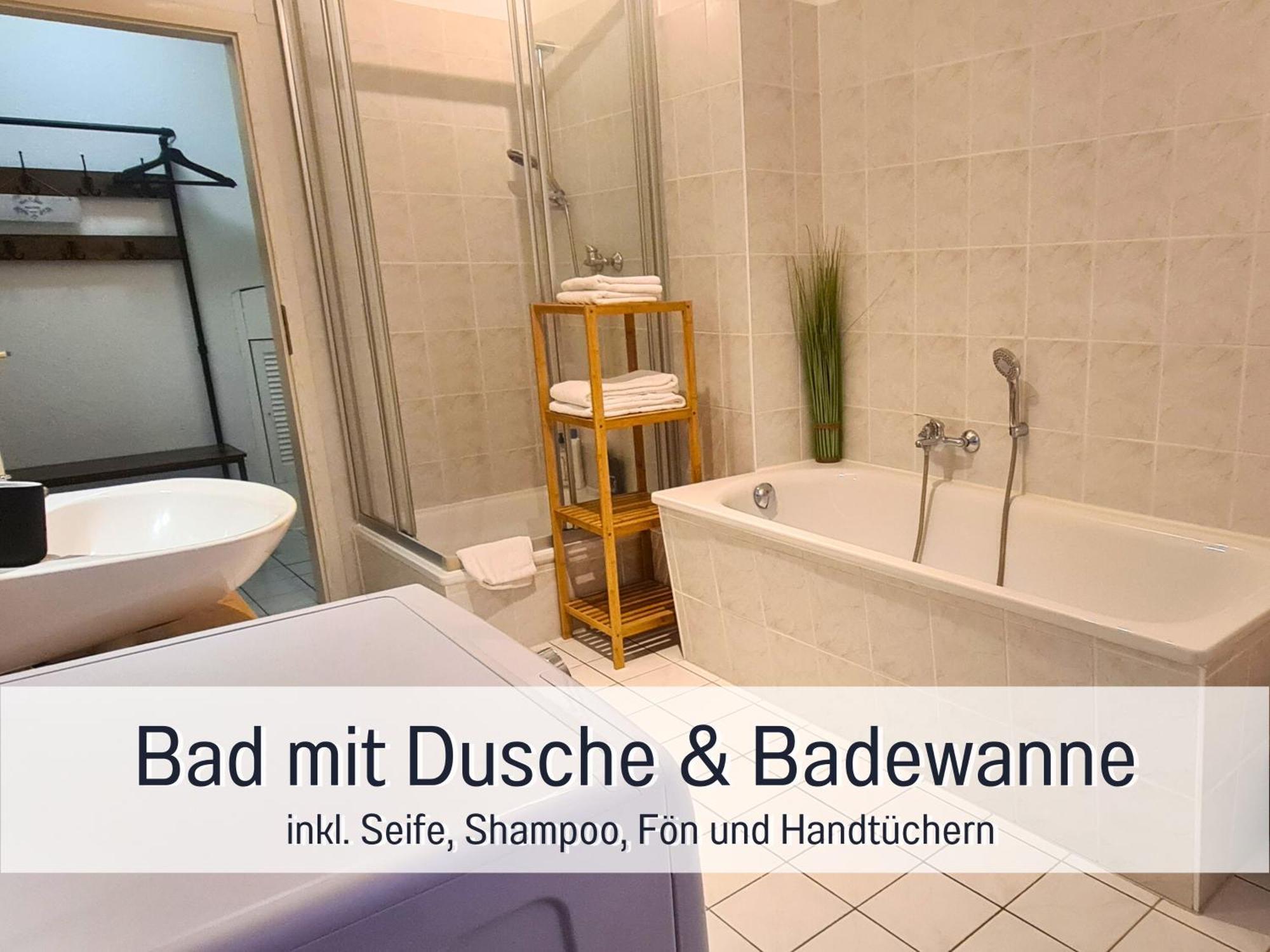 Lichtdurchflutete Moderne Stadtwohnung, Kueche, Waschtrockner, Smarttv Brandenburg  Zewnętrze zdjęcie
